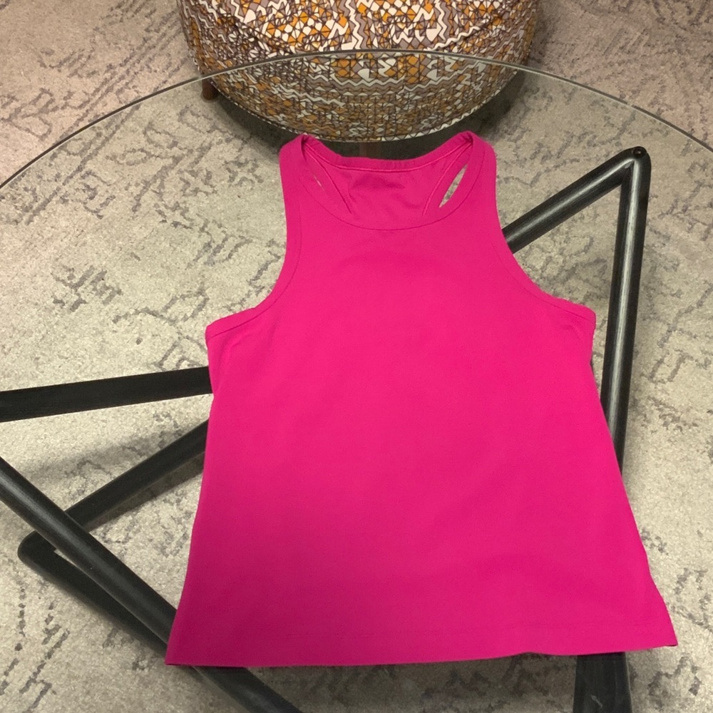 Lululemon Athletica Fuchsia Tank Top 8